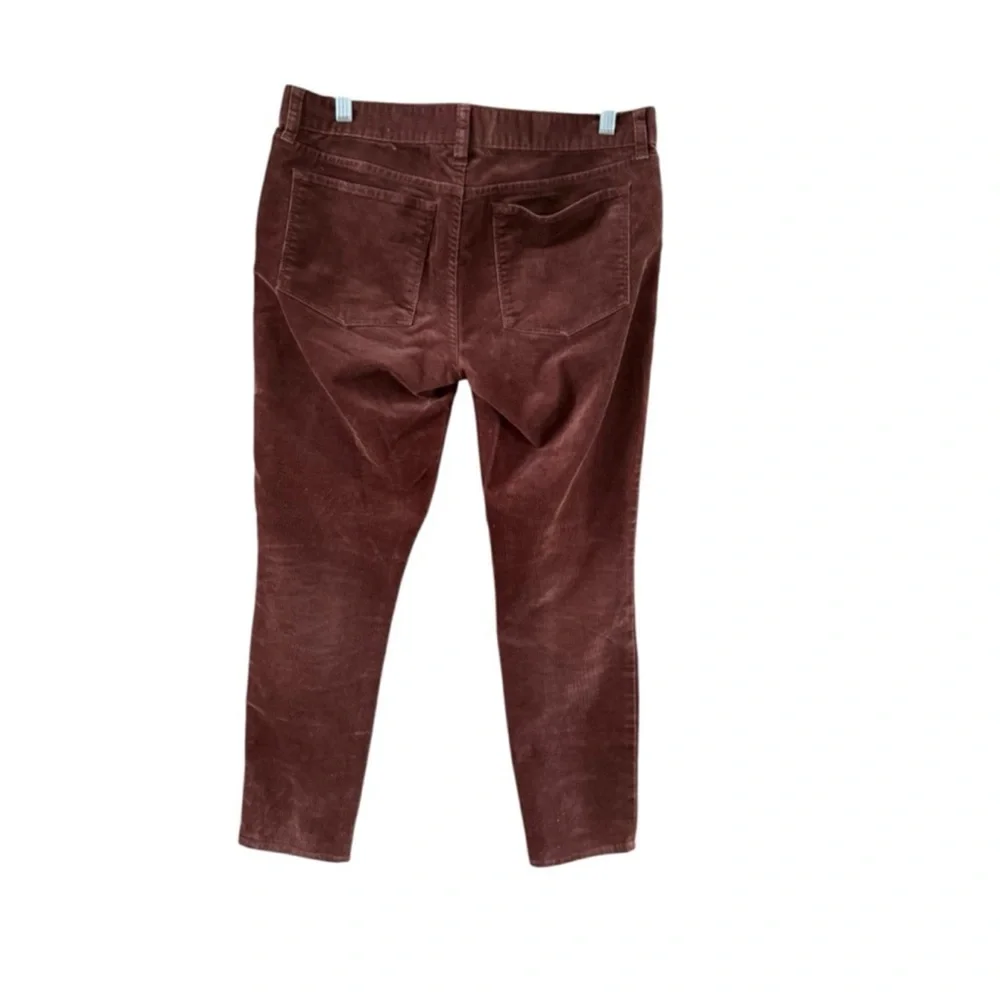 J. Crew Women's Burgundy Straight Leg Jeans